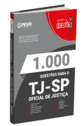 Produto Livro 1.000 Questões Gabaritadas TJ-SP - Oficial de Justiça - Nova Concursos