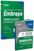 Produto Combo EMBRAPA - Técnico Classe B - Área: Laboratório e Campos Experimentais - Subárea: Manejo Vegetal - Nova Concursos