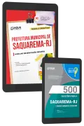 Produto Combo Prefeitura de Saquarema-RJ 2026 - Auxiliar de Educação Infantil - Nova Concursos