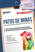 Apostila SME Patos de Minas-MG 2026 em PDF - Professor da Educação Básica – PEB: Educação Infantil e Anos Iniciais do Ensino Fundamental - Nova Concursos