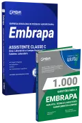 Produto Combo EMBRAPA - Assistente Classe C - Área: Laboratório e Campos Experienciais – Subárea: Laboratório - Nova Concursos