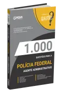 Produto Caderno 1.000 Questões Gabaritadas PF - Agente Administrativo - Nova Concursos