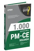 Produto Livro 1.000 Questões Gabaritadas para a PM-CE - Soldado - Nova Concursos