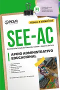 Apostila SEE-AC em PDF - Apoio Administrativo Educacional - Nova Concursos