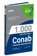 Produto Livro 1.000 Questões Gabaritadas para a CONAB - Assistente Administrativo - Nova Concursos