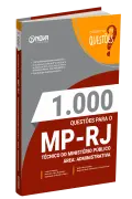 Produto Livro 1.000 Questões Gabaritadas para o MP-RJ - Técnico do Ministério Público - Área: Administrativa - Nova Concursos