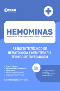 Apostila HEMOMINAS em PDF 2026 - Assistente Técnico de Hematologia e Hemoterapia (ATHH) - Técnico de Enfermagem - Nova Concursos