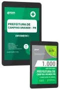 Produto Combo Prefeitura de Campina Grande - PB 2026 - Enfermeiro I - Nova Concursos