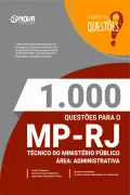 Produto 1.000 Questões Gabaritadas para o MP-RJ - Técnico do Ministério Público - Área: Administrativa em PDF - Nova Concursos