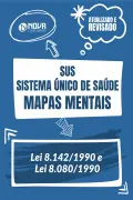 Produto Mapas Mentais SUS - Sistema Único de Saúde (Lei 8.142/1990 e Lei 8.080/1990) (PDF) - Nova Concursos
