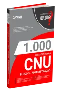 Produto Livro 1.000 Questões Gabaritadas CNU - Bloco 5 - Administração - Nova Concursos