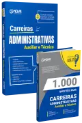 Produto Combo Carreiras Administrativas - Auxiliar e Técnico 2 em 1 - Nova Concursos