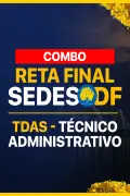 Produto Combo 3 EM 1 | RETA FINAL SEDES-DF - Técnico Administrativo - Nova Concursos