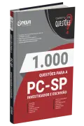 Produto Livro 1.000 Questões Gabaritadas PC-SP - Investigador e Escrivão - Nova Concursos