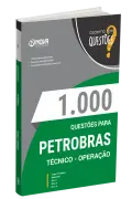 Produto Livro 1000 Questões Gabaritadas para Petrobras - Técnico - Operação - Nova Concursos