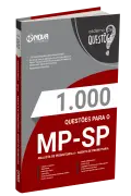 Produto Livro 1.000 Questões Gabaritadas para o MP-SP - Analista Promotoria II - Agente Promotoria - Nova Concursos