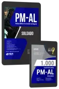 Produto Combo PM-AL 2026 - Soldado - Nova Concursos