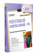 Produto Combo Prefeitura de Campina Grande - PB 2026 - Supervisor Educacional - Nova Concursos