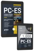 Produto Combo PC-ES 2026 - Oficial Investigador de Polícia - Nova Concursos