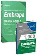 Produto Combo EMBRAPA - Técnico Classe B - Área: Suprimento, Manutenção e Serviços – Subárea: Suporte à Gestão - Nova Concursos