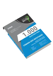 Livro 1000 Questões Gabaritadas para Câmara dos Deputados - Analista Legislativo