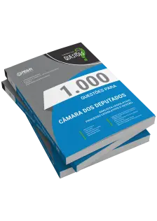 Livro 1000 Questões Gabaritadas para Câmara dos Deputados - Analista Legislativo