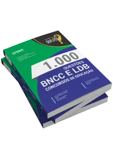 Livro 1.000 Questões Gabaritadas - BNCC e LDB - Legislação Educacional