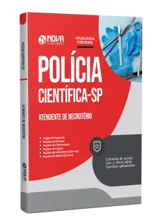 Combo Polícia Científica SP 2026 - Atendente de Necrotério