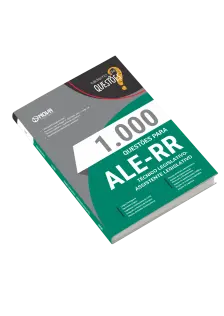 Livro 1000 Questões Gabaritadas para ALE-RR - Técnico Legislativo - Assistente Legislativo