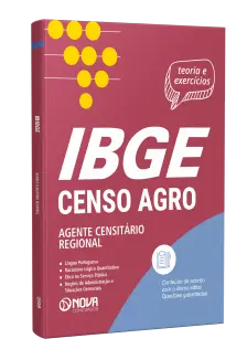 Combo IBGE Temporário 2026 - Censo Agro - Agente Censitário Regional