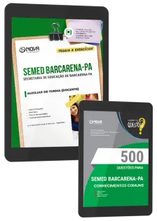 Combo SEMED Barcarena-PA 2026 - Auxiliar de Turma (Docente)