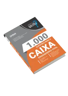 Livro 1000 Questões Gabaritadas para CAIXA - Engenheiro Civil