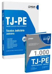 Combo TJ-PE - Técnico Judiciário - Judiciária
