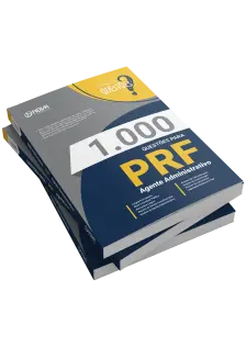 Livro 1.000 Questões Gabaritadas para PRF - Agente Administrativo