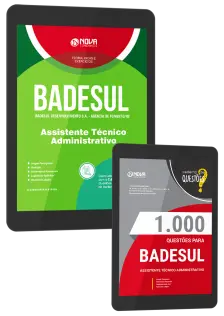 Combo BADESUL 2026 - Assistente Técnico Administrativo
