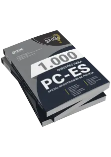 Livro 1.000 Questões Gabaritadas para a PC-ES - Oficial Investigador de Polícia