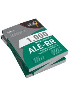 Livro 1000 Questões Gabaritadas para ALE-RR - Técnico Legislativo - Assistente Legislativo