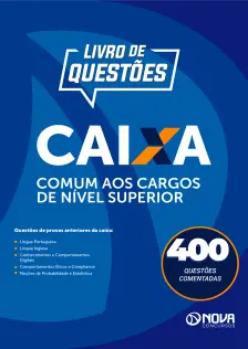 Livro 400 Questões Comentadas da CAIXA - Conhecimentos Básicos - Comum Nível Superior