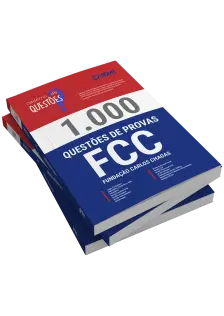Livro 1.000 Questões Gabaritadas da FCC