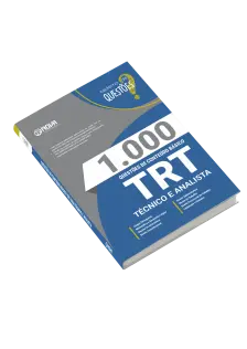 Livro 1.000 Questões Gabaritadas de Conteúdo Básico - TRT - Técnico e Analista