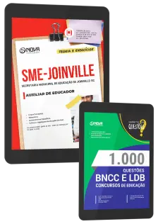 Combo SME Joinville-SC 2026 - Auxiliar de Educador