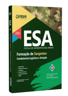 Combo ESA 2026 - Curso de Formação de Sargento - Área: Combatente/Logística e Aviação