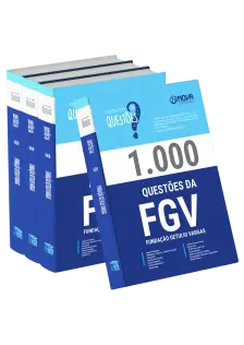 Livro 1.000 Questões Gabaritadas da FGV