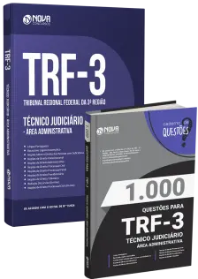 Combo TRF 3 - Técnico Judiciário - Área Administrativa - Impresso