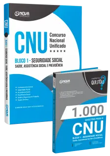 Combo CNU - Bloco 1 - Seguridade Social: Saúde, Assistência Social e Previdência
