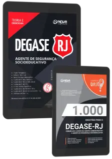 Combo DEGASE - Agente de Segurança Socioeducativa