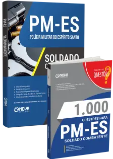 Combo PM-ES 2026 - Soldado Combatente (QPMP-C)