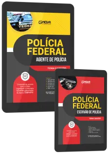 Combo PF 2 x 1 - Apostilas Agente e Escrivão da Polícia Federal