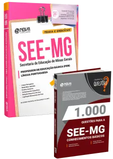 Combo SEE-MG - Professor de Educação Básica (PEB) - Língua Portuguesa