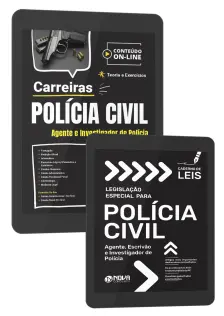Combo Digital Carreiras PC - Agente e Investigador de Polícia Civil